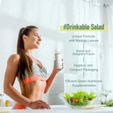 선물 샐러드 음료 혼합 분말, 음료 샐러드, 과일, Moringa 잎, 야채, 7 패킷