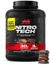 Muscletech Whey Protein Powder (밀크 초콜릿, 4 파운드) - 니트로 테크 Whey Protein Isolate가있는 궁극적 인 근육 건물 공식 - 단백질 30g, Creatine의 3g & BCAA의 6.8g - 포장 할 수있다 Vary