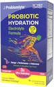 Probiomlyte Probiotic Hydration 증폭기. 전해질 + 키 비타민 + Probiotics + Prebiotics + Postbiotics + Citrulline |Better Endurance, Performance, Energy, Gut Health| Passion Fruit |10 스틱