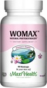 Menopause는 여성 뜨거운 섬광 & 밤 땀 - 호르몬 균형, 여성을 위한 Menopause 기복 & Perimenopause 지원 - 까만 Cohosh, DIM & 빨간 클로버 - Womax - 60 Ct로 보충합니다