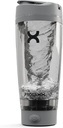 Promixx PRO Shaker Bottle New Edition – 충전식, 부드러운 단백질 쉐이크에 강력한 – 보충 저장, BPA 무료, 20oz 컵, 차가운 회색 포함