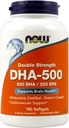 NOW 식품 - Dha- 500Mg 180 Sgels (패치 2)