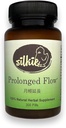 Silkie Prolonged Flow Supplement - Hormonal Balance Support, Decreases & Regulates Menstrual Cycle, 핫 플래시 & 나이트 스웨터 릴리프, 300 카운트