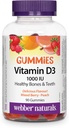 Webber Naturals Webber Natruals 비타민 D3, 1000 Iu 90 조사