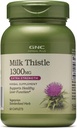 GNC 초본 플러스 우유 이틀 1300mg 보충교재, 여분 힘, 채식주의자, 지원 건강한 살아있는 기능, 60의 서빙