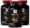 플랜트 기반 오일 - CHIA SEED OIL EXTRACT - 히팅 오일, 리치 질감, 헤어 케어, 광택 마무리, 천연 빛, 치아 혜택, 경량 질감, 순수한 수화, 바디 오일, 글로우 오일 3 병 180 캡