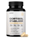 Nootrix Cortisol Manager & Stabilizer 보충교재 | 지원 깊은 잠, Relaxation, Adrenal 건강 & 긴장 | 300mg Ashwagandha | L-Theanine, Rhodiola Rosea 추출물 & Apigenin | 90의 캡슐