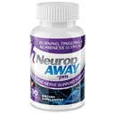 NeuropAWAY Nerve 지원 PM, R-Alpha Lipoic 산과 함께 5 일, Acetyl-L-Carnitine, Theanine, Melatonin 및 Methylcobalamin, 90 캡슐으로 작은에 있는 Nerve 기복을 제공 하는 데 도움이
