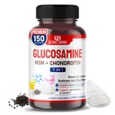 Glucosamine Chondroitin MSM - 공동 이동성 지원 보충교재는 교원질, Hyaluronic 산, 비타민 D3로 강화했습니다 | 150의 캡슐