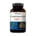 NatureBell R-Alpha Lipoic Acid, 1,200mg, 90 Veggie 캡슐 | 순수 안정 R-ALA 만 | 높은 흡수 및 산화 지원 | S-ALA | 비 GMO, 글루텐 프리