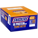 SNICKERS Hi Protein Bar - 땅콩 버터 및 카라멜, 2.0 oz, 12, 고단백 팩, 성인 건강