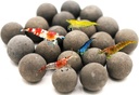 굉장한 기업 Betta & Shrimp Tourmaline 30 성분 이상 무기물 공 수족관 물병은 수질, PH 균형, 건강, 색깔 & Breeding (20 팩 일정한)를 개량합니다