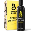 Beard Club Original Premium Beard 샴푸 - 부드럽고 깨끗한 & 건강한 얼굴 헤어를위한 자연 & 노리화 공식 - 피부 속 - 황산염 & 파라벤 무료 - 4 fl oz