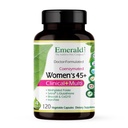 에메랄드 랩 여성 45 + 임상 멀티 - 종합 지원을위한 Multivitamin, 뼈 및 심장 건강 * - 여성 45 +에 대한 설계 - 글루텐 무료 및 채식 - 120 야채 캡슐 (30 일 공급)