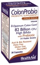 HealthAid ColonProbio 82 Billion with Prebiotic, 14 Strains, 한 번 매일, 30ct, 최적 콜론 케어, 산 & Bile resistant, 낙농 무료, 글루텐 무료, 비 GMO