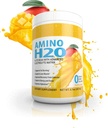 Amino H20 (BCAA 보충 | 천연 에너지 | 제로 카페인 | 제로 설탕 | 제로 칼로리 | 천연 회복 | 제로 글루탄 | 제로 카bs | 제로 동물 제품