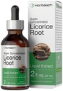 Horbäach Licorice 뿌리 추출물 | 2 fl oz | 알코올 프리 태피스 | 채식주의자 액체 보충 | Non-GMO & 글루텐 프리
