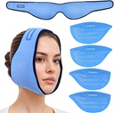 4 재사용할 수 있는 뜨거운 찬 젤 팩, Tonsillectomy, TMJ, Tooth Extraction, Jaw Pain, 구두 수술, 화장품 주입을 위한 지혜 치아 제거를 위한 얼음 팩