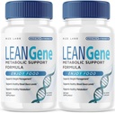 Rize 실험실 Lean Gene 보충교재, 대사 지원 공식, 진보된 체중 감소를 위한 Lean 유전자, Lean Gene 최대 힘 캡슐, LeanGenex All-Natural 알약 (120의 캡슐) (2의 포장)