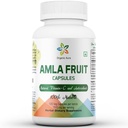 Amla 캡슐 1500mg -120 Veg 캡슐. 익지않는과 순수한 자연적인 비타민 C, 자연적으로 부스트 Immunity, 피부 놀, 에너지 & 풍부한 산화 방지제. 전체적인 녹색 SuperFood 영양. 비 GMO 글루텐 무료.