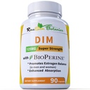 DIM 보충교재 125mg - DIM Diindolylmethane 플러스 BioPerine 에스트로겐 균형, 호르몬 Menopause 균형, 여드름 지원, 머리 피부 및 못을 위한 DIM의 90 일 공급