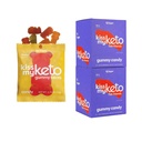 키스 나의 Keto 사탕 거미 곰 12 팩 + Keto Gummies 물고기 12 팩
