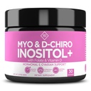여성용 Optify Myo-Inositol & D-Chiro Inositol 보충교재 분말 – 40:1 비율 플러스 Folate와 비타민 D - 건강한 호르몬 균형, 일정한 주기, & Ovarian 건강 - 30 일 공급
