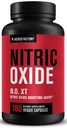 Jacked Factory N.O. XT Nitric Oxide Supplements for Men w/Nitrosigine L Arginine L Citrulline 근육 펌프 및 관성을위한 보충 - Pre Workout Nitric 산화물 부스터 및 근육 빌더 - 180 캡