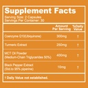 CoQ10 300mg 캡슐, 에너지 생산을 위한 채식주의자 보충교재, 비 GMO, 글루텐 자유로운 - 60의 Veggie 캡슐