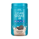 GNC Total Lean | 라안샤크 25단백 분말 | 하이 프로테인식 교체 쉐이크 | 쿠키 및 크림 | 16봉