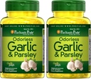 Puritan의 Pride 무취 마늘 & 파슬리 500 Mg/100 Mg, 250 조사 (2의 포장)