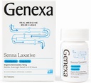 Genexa Senna Laxative Tablet | 불규칙성 및 변비 완화 | 효과적인 젠틀, Overnight Laxative | Talc 무료 | 유기농 및 비 GMO | 50 정제