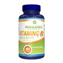 Rose HIPS, Ascorbic Acid & Citrus Bioflavonoids 50 Tablets (1 Tub)를 가진 Herbalxpress 비타민 C 500mg - 강력한 듀오 : - 면역 체계를 밀어주는 보완 접근.