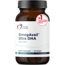건강 OmegAvail 울트라 DHA에 대한 설계 - 고농도 DHA Triglyceride 생선 기름, 500mg DHA + 100mg EPA를 가진 TG 생선 기름 - No Fishy Aftertaste (60 Softgels)