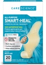 Care Science Smart Heal All-Purpose Hydrocolloid Gel Bandages, 20 ct | 100 % 방수 씰, 상처, 부상 치료 또는 물집을위한 감소