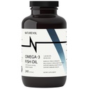 Triple Strength Omega 3 Fish Oil 4200mg - Burpless | 오메가 3 지방산 2200mg 이상 | 1200mg EPA + 900mg DHA | 최상의 필수 지방산 | 야생 잡초 / 깊은 바다 물고기, 레몬 맛 - 240 Softgels