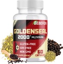 BEBEFEN Goldenseal 뿌리 캡슐 2000mg | 전통 허브 보충 | 농축된 추출물 | 채식주의, 비 GMO
