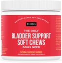 Natural Rapport Dog Bladder Support - 유일한 Bladder 지원 Chews Dogs Need - 120ct는 Cranberry와 D- Mannose를 Kidney Function에 함유 한 보충제