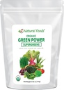 Z 천연 식품 유기 녹색 Superfood 분말 - Barley Grass, Wheatgrass, Spirulina, Spinach, Broccoli, Alfalfa 리프, Beet Root, Tomato, Dulse & Moringa - Raw Vegan Gluten 무료 - 5lbs