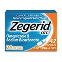 Zegerid OTC, 24Hour Heartburn 구호, Acid Reflux Medicine 및 Antacid, 치료 Frequent Heartburn, Omeprazole 20mg + 나트륨 Bicarbonate, Proton Pump Inhibitor (PPI), 42 캡슐