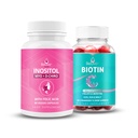 BeLive Womens 즐겨 Inositol+Biotin for Healthier Hair Skin 과 Nails 과 Hormonal Health