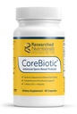 Prebiotics & Probiotics와 영양 Gut 건강 보조 식품 - CoreBiotic - 3 Spore 기반 Probiotic Strains + Organic Prebiotic Fiber - 유통 (60 캡슐)