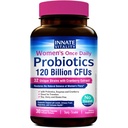 Innate Vitality Women's Probiotics, 120 Billion CFU, 32 테스트 된 Strains, 여성, 효모 제어, 질 pH 지원, Prebiotics, 소화 효소, 크랜베리, 한 번 매일 30 Veggie 캡슐