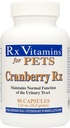 개를위한 Rx 비타민 Cranberry 알약 - 고양이 Urinary Tract Medicine Support - 애완 동물을위한 UTI 치료 - 개 및 고양이 Urinary Relief Aid - 90 모자.