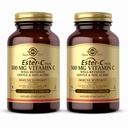 Solgar Ester-C Plus 500 mg 비타민 C (Ascorbate Complex) - 100 야채 캡슐, 2 팩 - 산화 방지제 및 면역 지원 - 비 GMO, Vegan, 글루텐 무료, 고셔 - 200 총 서빙