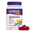 Natrol Kids Melatonin Gummies 1mg, 수면을위한 어린이 Melatonin, 140 Raspberry-Flavored Sleep Gummies, 140 Day 공급