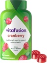 여성을 위한 Vitafusion Cranberry Gummies, 봉사 당 500mg Cranberry 주스 농축물, 60ct