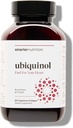 SMARTERNUTRITION Ubiquinol 100mg + 천연 식물 기반 완료 오메가 3 6 9 - 임상적으로 장식 된 Ahiflower® 오일 - 심장 지원을위한 울트라 흡수 CoQ10 - Non-GMO - 60 Softgels [30-Day 공급]