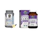 생활 유기 채식주의자 스포츠 단백질 분말, 바닐라의 정원 - Probiotics, BCAA, 30g 식물 단백질 & 아연은 30mg 높은 Potency 익지않는 아연과 비타민 C Multimineral 보충교재를 보충합니다