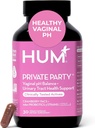 HUM 여성을위한 개인 파티 질 프로바이오틱스, pH 밸런스 및 Urinary Tract Support Cranberry & Lactobacillus Blend, 여성 건강 크랜베리 알약, 30 캡슐